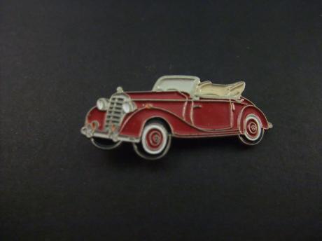 Mercedes-Benz 170 S oldtimer rood